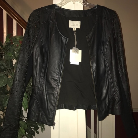 hinge Jackets & Blazers - Authentic Leather Jacket by Hinge NWT